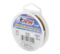 Filo da pesca americano Surfstrand Micro Ultra nudo 1x19 Acciaio inossidabile Leader Wire