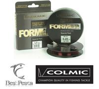 Colmic Former Evolution - Monofilo Giapponese Doppia Siliconatura, Alta Resistenza, Rosso Scuro Mimetico - Bolognese, Match, Carpa, Siluro, Surf Casting - Bobina 600 m - Ø 0.200 mm