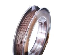 Filo da Pesca Filo animato in acciaio intrecciato a 4 fili all'interno del multifilamento PE Attrezzatura da pesca con lenza super resistente for la in barca(6.0-0.40mm-55lb)