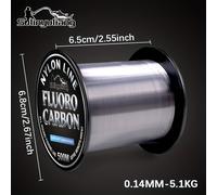Filo da pesca in nylon, con filo principale secondario non tinti, resistente, e ad resistenza alla trazione, progettato per prevenire l'incrocio. per la pesca sul , la pesca a e il casting.