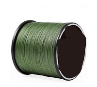 Filo da pesca Lenza da pesca intrecciata 300 m/500 m/1000 m a 4 capi multifilamento resistente Filo 10 libbre a 80(Green,1000m-0.34mm-45lb)