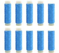 Filo da pesca monofilamento, 10 pezzi, 250 m, trasparente, invisibile, per decorazioni da appendere, artigianato, ornamenti, palloncini, lanterne (blu)