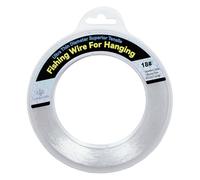 Filo da pesca trasparente, monofilamento da 160 m, filo da pesca trasparente per appendere, filo di nylon invisibile resistente, per appendere palloncini e ghirlande di palloncini (D0,55 MM-L160M)