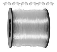 Filo Da Pesca Trasparente Spago Nylon Lenza Di Invisibile Cord Clear