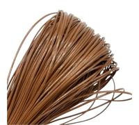 Filo da ricamo, Cowhide Leather Rope String, 1 Piece 5 Yards 2mm PU Multicolor for Jewelry Making and Craft(Brown)