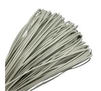 Filo da ricamo, Cowhide Leather Rope String, 1 Piece 5 Yards 2mm PU Multicolor for Jewelry Making and Craft(Grey White)