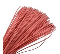 Filo da ricamo, Cowhide Leather Rope String, 1 Piece 5 Yards 2mm PU Multicolor for Jewelry Making and Craft(Deep Pink)