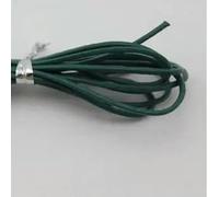 Filo da ricamo, Cowhide Leather Rope String, 10 Yards 1mm Round Cow Cords for DIY Jewelry Making and Crafts Multicolor(Dark Green)