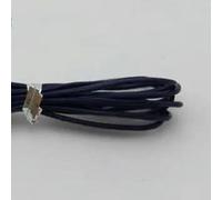 Filo da ricamo, Cowhide Leather Rope String, 10 Yards 1mm Round Cow Cords for DIY Jewelry Making and Crafts Multicolor(Deep Blue)