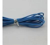 Filo da ricamo, Cowhide Leather Rope String, 10 Yards 1mm Round Cow Cords for DIY Jewelry Making and Crafts Multicolor(Blue)