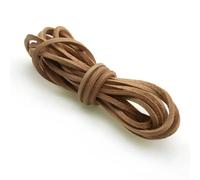 Filo da ricamo, Cowhide Leather Rope String, Cow Cord Round 1-10mm Flat 2-20x2mm for DIY Jewelry Making 2m(Flat 2x2mm)