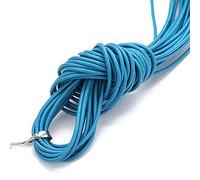 Filo da ricamo, Cowhide Leather Rope String, Jewelry Cord Multicolor Multiple Sizes 10 Meters(Blue,2mm)