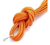 Filo da ricamo, Cowhide Leather Rope String, Jewelry Cord Multicolor Multiple Sizes 10 Meters(Orange,3mm)