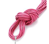 Filo da ricamo, Cowhide Leather Rope String, Jewelry Cord Multicolor Multiple Sizes 10 Meters(Rose,3mm)