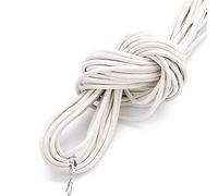 Filo da ricamo, Cowhide Leather Rope String, Jewelry Cord Multicolor Multiple Sizes 10 Meters(White,2mm)