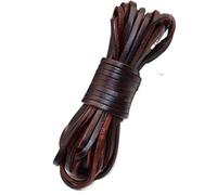 Filo da ricamo, Genuine Leather Cords 3mm Round Flat 5 Meters Multicolor(6)