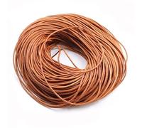 Filo da ricamo, Leather Cords 1.0-3.0mm 5 Meters Multicolor for DIY Jewelry Making(Cowhide,2.5mm X 5Meters)