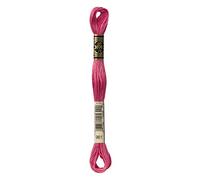 Filo da ricamo Moulinè Spècial DMC matassina 100% cotone ricamo punto croce vari colori (ROSA - VIOLA, 961)
