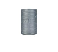 Filo da ricamo, Polyester Waxed Leather Sewing Thread 0.35-0.65mm Multicolor for DIY Craft(Sj014 Silver Gray,0.45 mm)