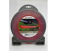 Filo da taglio 4/, per tutti i Motor Sense Nylon Rosso 3,0 mm x 44 m
