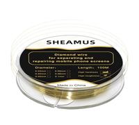 Filo da taglio LCD - 100 metri LCD per riparazione dello schermo LCD - Filo di taglio di precisione per metallo riparazione computer portatili tablet uomini donne casa telefono esterno