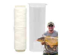 Filo da trasparente - lenza da in nylon, filo di supporto per esca | forte lenza per salmone, storione, pesce gatto, avvolgicavo, acqua, in acqua salata