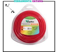 FILO DECESPUGLIATORE 3.5 MM QUADRATO 34 METRI PROFESSIONALE TAGLIABORDI NYLON