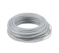 Filo decespugliatore in nylon e acciaio per decespugliatori da prato e benzina, progettata per resistere allo sfilacciamento e fornire una lunga durata (3,0 mm x 45 m)