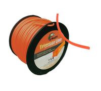 FILO DECESPUGLIATORE QUADRATO 2.4 MM BOBINA 100 MT METRI TAGLIAERBA CAVO MATASSA