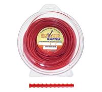 Filo decespugliatore quadro nylon (3,5mm x 18m) HIGHLANDER RAPTOR Rosso 1411 01