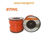 Filo decespugliatore QUADRO STIHL ø 2,7 x 208 mt rosso bobina per tagliabordi