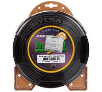 Filo dentato in nylon per decespugliatore, 4,5 mm, bobina da 16 m