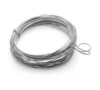 Filo Di Acciaio 10 Metri 0.2-2mm 304 Filo Morbido In Acciaio Inossidabile Singolo Collana Perline Artigianale Creazione Di Gioielli(0.3mm)