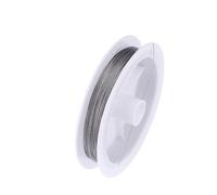 Filo Di Acciaio Filo Di Acciaio Inossidabile For La Creazione Gioielli, Sicurezza For Trappole For Cavi For Artigianato E(0.7mm)