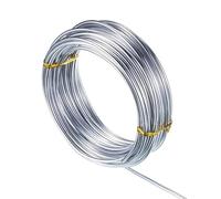 Filo Di Acciaio Filo Di Alluminio For La Progettazione Gioielli Realizzazione Collane Bracciale 1mm 1.5mm 2mm Perline Morbide For Castone Artigianale Bonsai(1.0mm 20 meters)