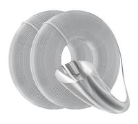 Filo di acciaio rotondo universale per decespugliatore da 2,4 mm x 50 mx 2, cavo di ricambio per decespugliatore, in nylon, resistente