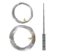 Filo di Alluminio 35 m Con Strumento per Avvolgere Bobina, 1 mm, per Bonsai e Creazione di Gioielli