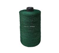 Filo di cotone for pizzo da 500 g for tessitura fai da te - Materiale for scialle con fiori a gancio cavo(Dark green)