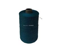 Filo di cotone for pizzo da 500 g for tessitura fai da te - Materiale for scialle con fiori a gancio cavo(Dark ink green)
