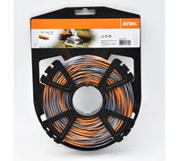 Filo di falciatura Stihl a forma di croce con contenuto di carbonio CF3 per rotolo 2,7 mm, 55 m NEW