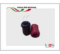 FILO DI FERRO COTTO BIANCO BOBINETTA PER LEGATURE CARPENTERIA 4 X 2 KIT 75 PZ