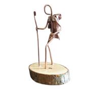 Filo di ferro decorativo - Scultura di avventuriero in ferro battuto, collezione di arte in metallo fatta a mano | ingegnosa con design dettagliato, design nobl