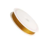 Filo Di Gioielli - Fiilo Di Perline In Metallo Flessibile, Stringa D'argento Oro Per La Creazione | Fiilo Durevole Per Il Design Degli Ornamenti, Materiale Di Decorazione Artistica Per Appassionati
