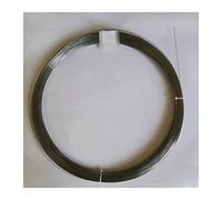 Filo di memoria in lega di nitinol di titanio e nichel super elastico 0,6 mm Filo magico di colore dell'equilibrio di pesca di gamberetti di memoria viola blu giallo(Silver D0.6mm,1m)