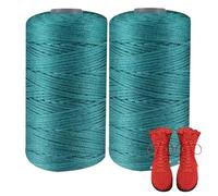 Filo Di Nylon Per Uncinetto, 2 Pezzi Di Filo Di Nylon Per Uncinetto Filo Sottile Di Cotone Ghiacciato, Nylon Filato Crochet Per Fai Da Te Cappello Estivo Fresco Scarpe Borse Cuscini Borse