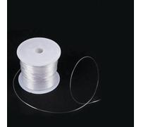Filo di nylon trasparente invisibile da 0,25 mm, monofilamento, per la pesca, perline, per gioielli con pietre preziose, fai da te, AECH04-01266