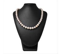 FILO DI PERLE ACQUA DOLCE TONALITA' ROSA CON CHIUSURA IN ARGENTO 925 - PERLE01AR