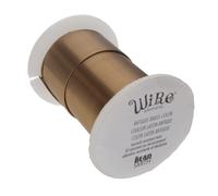 Filo di rame laccato antiossidante Beadsmith Wire Elements calibro 22 per la creazione di gioielli, bobina da 20 iarde (18,29 metri) (colore otto