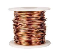 Filo di rame morbido al 99,9%, antenna da giardinaggio in rame per elettrocoltura, diametro 1,3 mm, 39 m, bobina da 0,5 kg