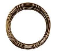 Filo Di Rame Placcato Bronzo Antico 0,4mm (26 Gauge) x 20 m - Antiossidazione Per Gioielli, Scultura, Avvolgimento, Fai Da Te E Creazioni